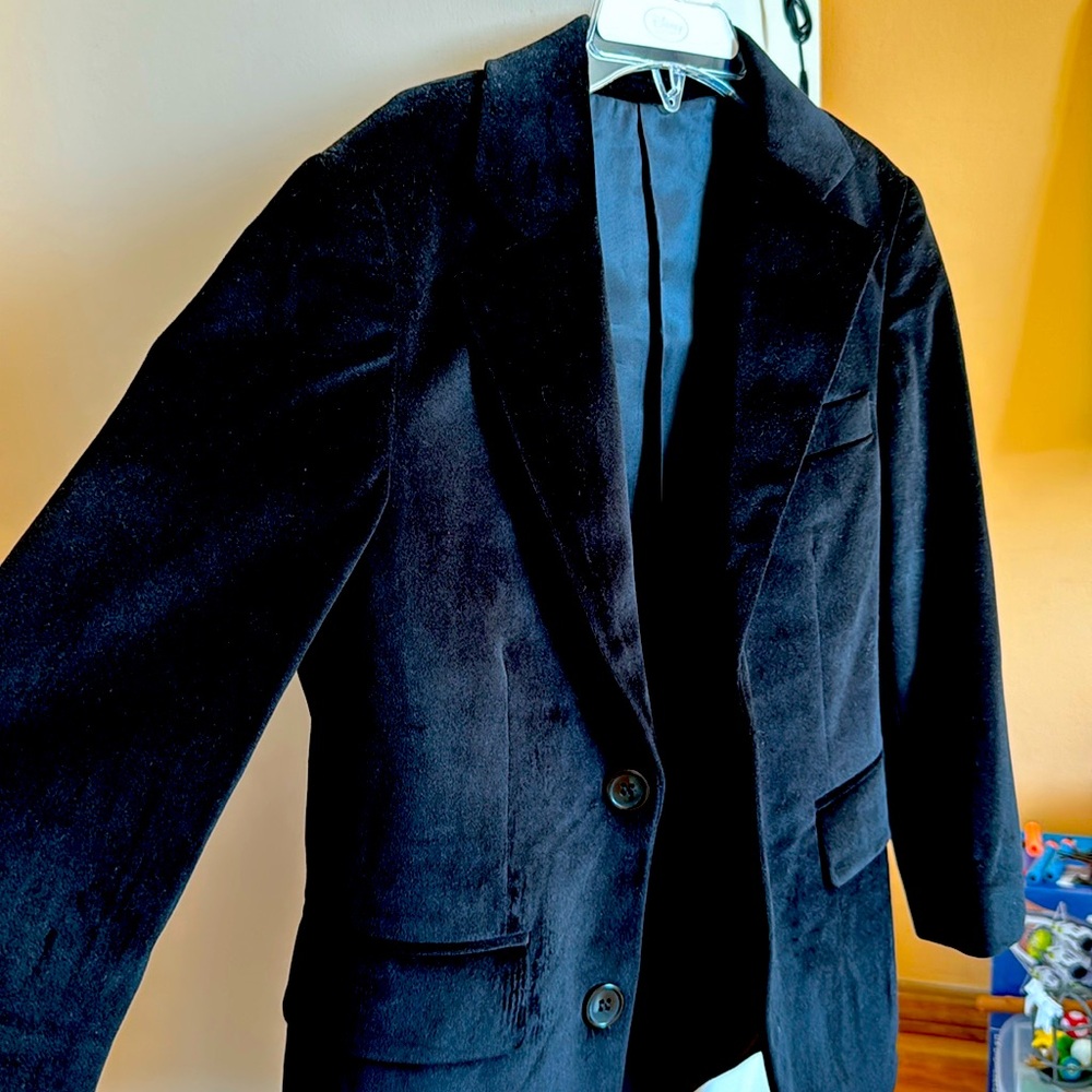 Isaac Mizrahi boys suede blazer